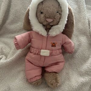 Jellycat Bashful Bunny “Snow Suit”